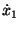 $\displaystyle \dot{x}_{1}$