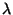 ${\lambda}$