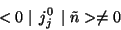 \begin{displaymath}
<0\mid j_{j}^{0} \mid \tilde{n}> \neq 0
\end{displaymath}